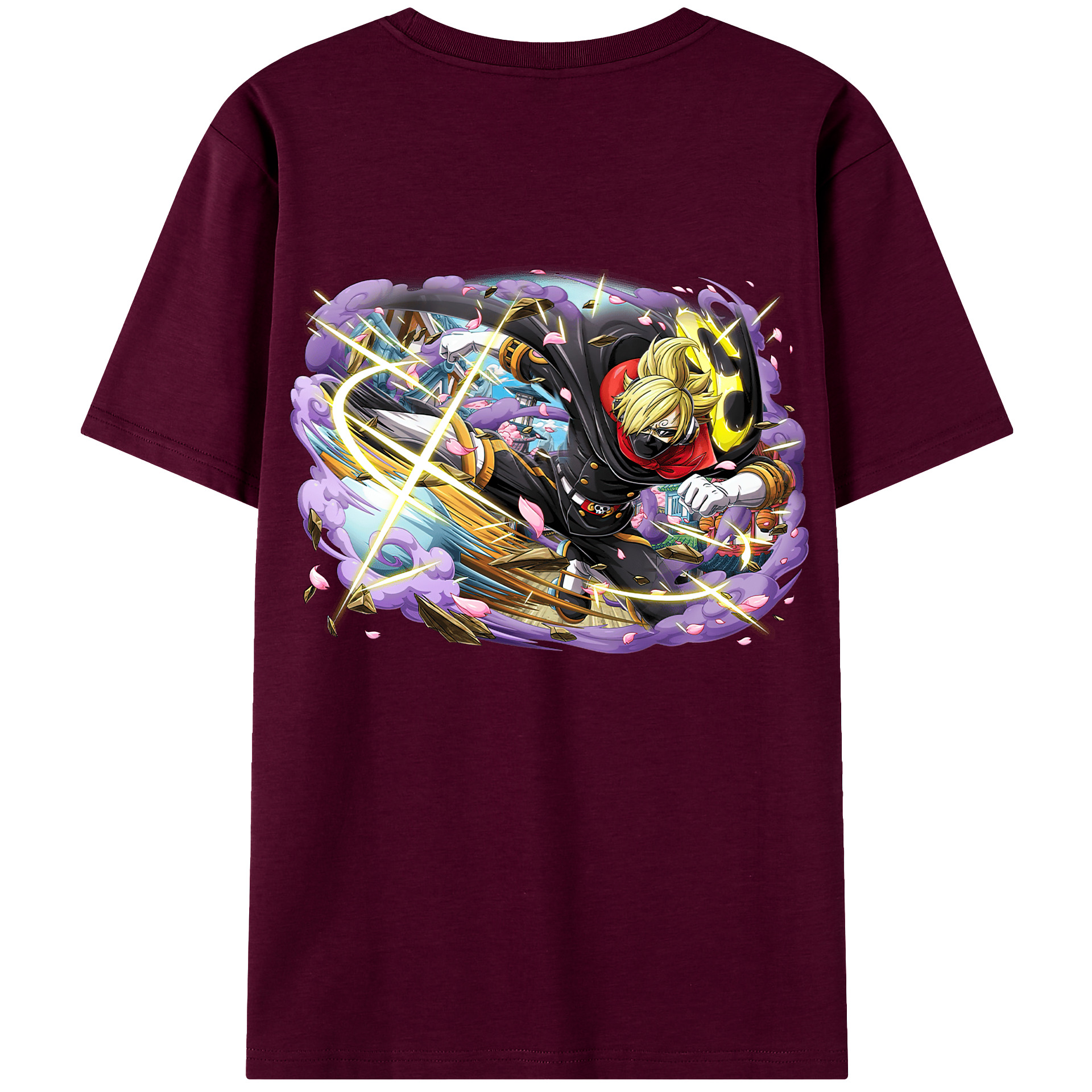 （画像用） ワンピース サンジ ONE PIECE Sanji レディース半袖Tシャツ(バックプリント)